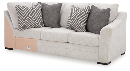 Koralynn 3PC Sectional & Oversized Accent Ottoman Set