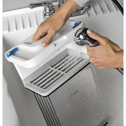  GE 4.1 cu.ft. Ventless Electric Dryer with Stainless Steel Drum GFT14ESSMWW IMAGE 8