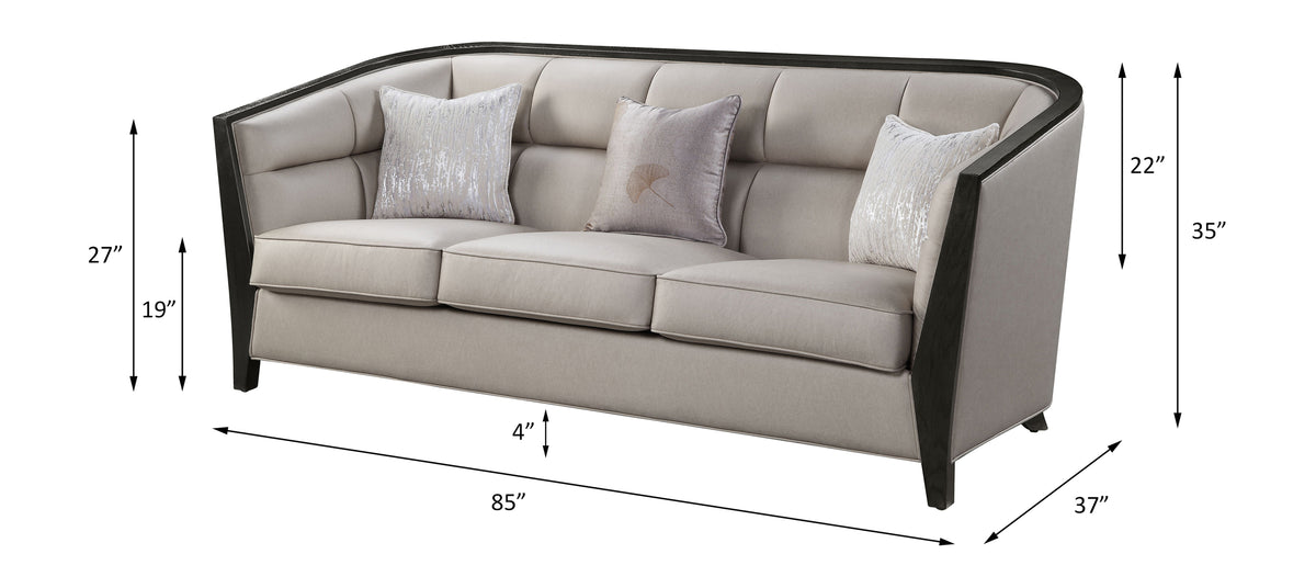 Zemocryss Sofa W/3 Pillows