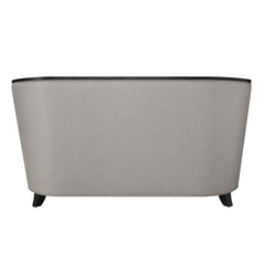 Sofá de dos plazas Zemocryss de 64" de largo con 2 almohadas