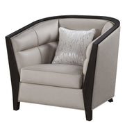 Silla Zemocryss de 96 cm de ancho con almohada