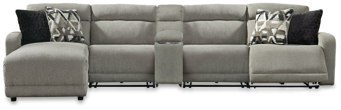 Colleyville 5-Piece Power Reclining Sectional with Chaise