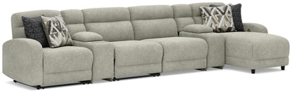 Colleyville 6-Piece Power Reclining Sectional with Chaise