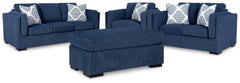 Evansley Sofa, Loveseat, Chair and Ottoman