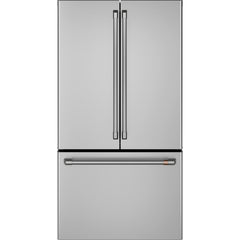 Café 36-inch, 23.1 cu.ft. Counter-Depth French 3-Door Refrigerator with WiFi Connect CWE23SP2MS1 IMAGE 1