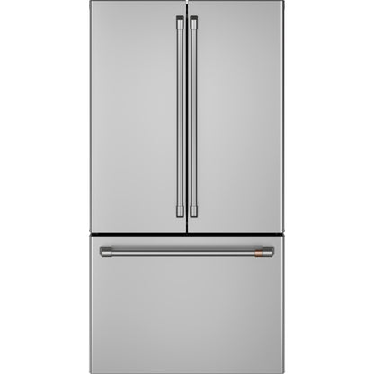  Café 36-inch, 23.1 cu.ft. Counter-Depth French 3-Door Refrigerator with WiFi Connect CWE23SP2MS1 IMAGE 1