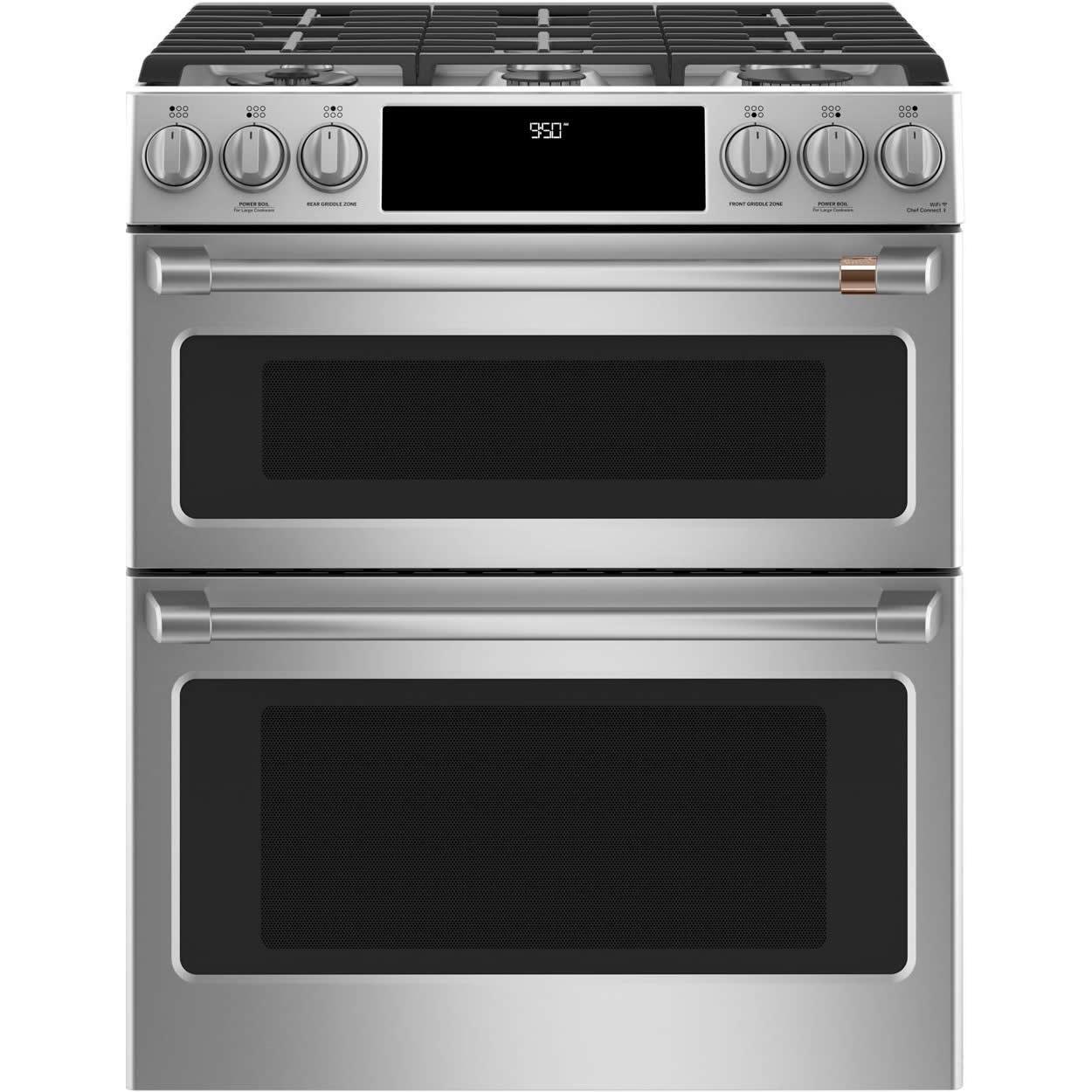  Café 30-inch Slide-in Dual-Fuel Range with Convection C2S950P2MS1 IMAGE 1