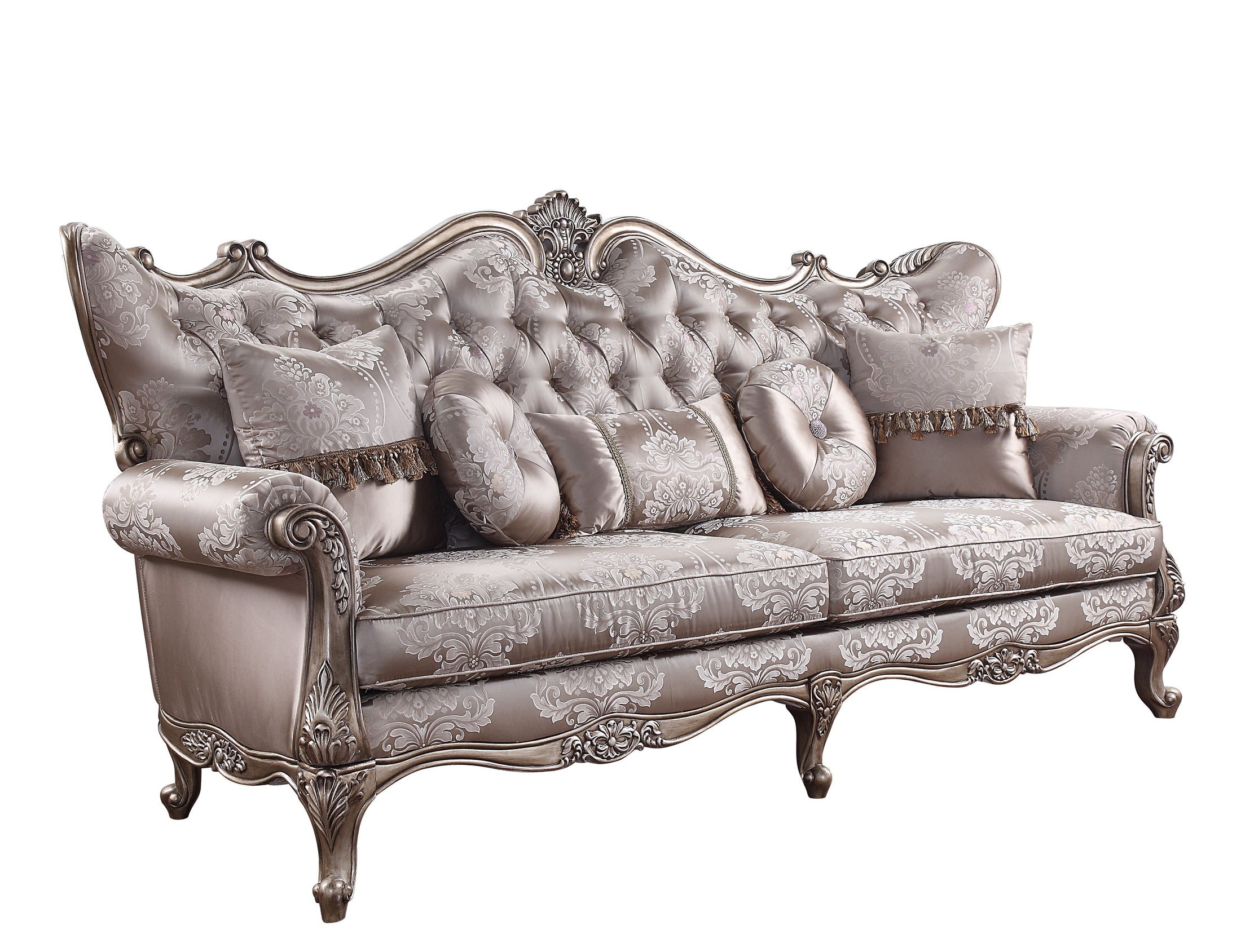 Sofá Jayceon de 94" con 5 almohadas