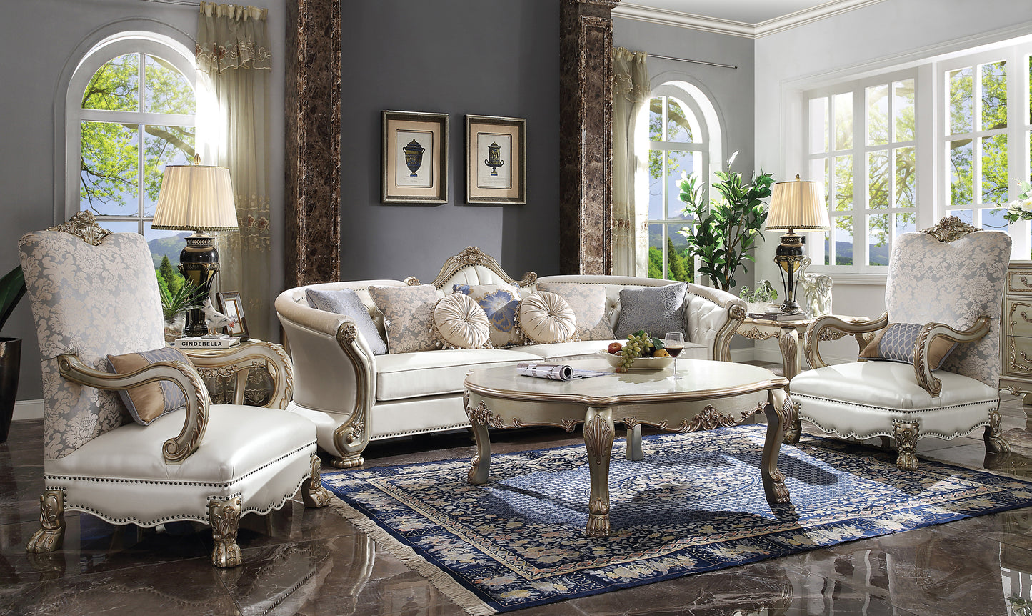 Sofá Dresden II de 113" de largo con 7 cojines