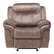 Zubaida 41"W Velvet Motion Glider Recliner