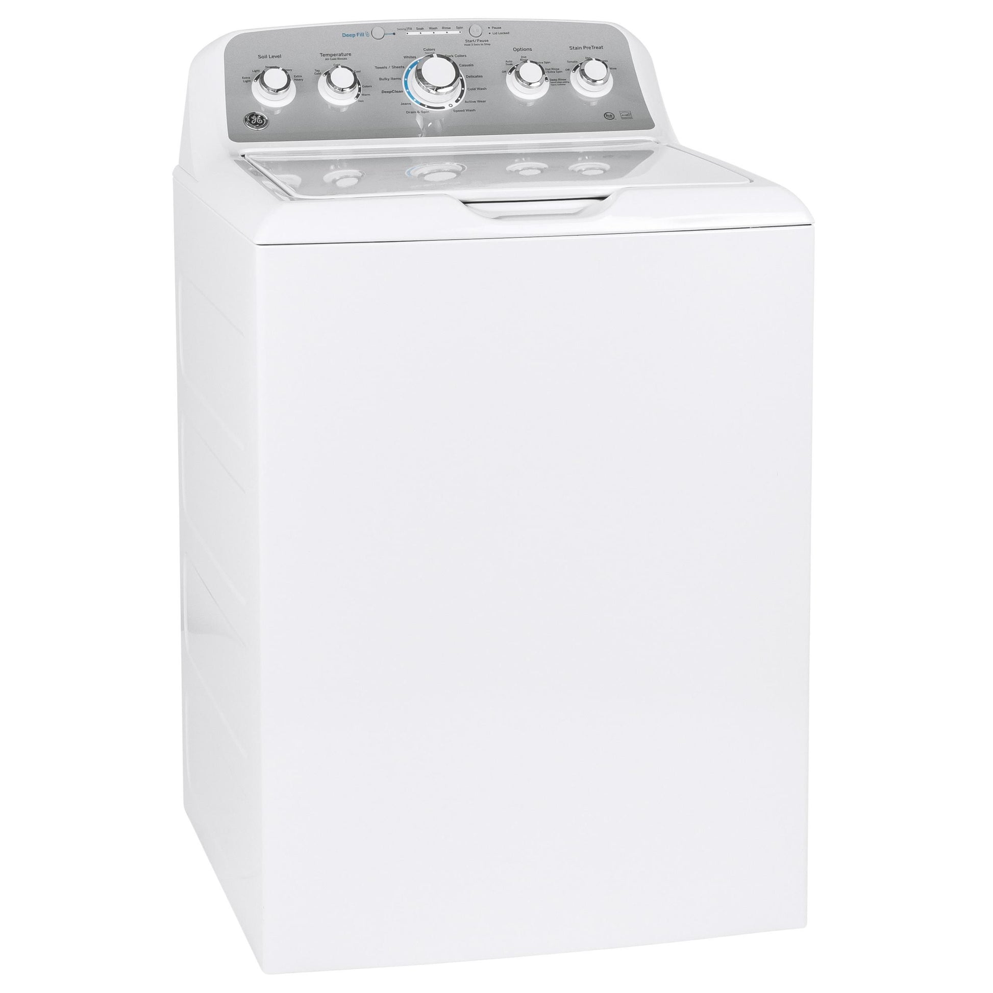  GE 4.6 cu.ft. Top Loading Washer with Stainless Steel Tub GTW500ASNWS IMAGE 2