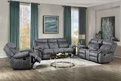 Zubaida Motion Loveseat & Console W/USB