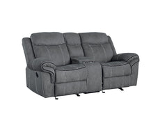 Zubaida Motion Loveseat & Console W/USB