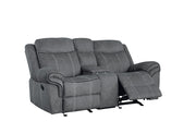 Zubaida Motion Loveseat & Console W/USB