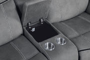 Zubaida Motion Loveseat & Console W/USB