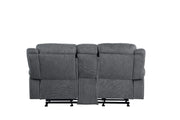 Zubaida Motion Loveseat & Console W/USB