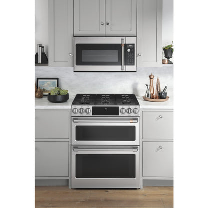  Café 30-inch Slide-in Gas Double Oven Range with Convection Technology CGS750P2MS1 IMAGE 9