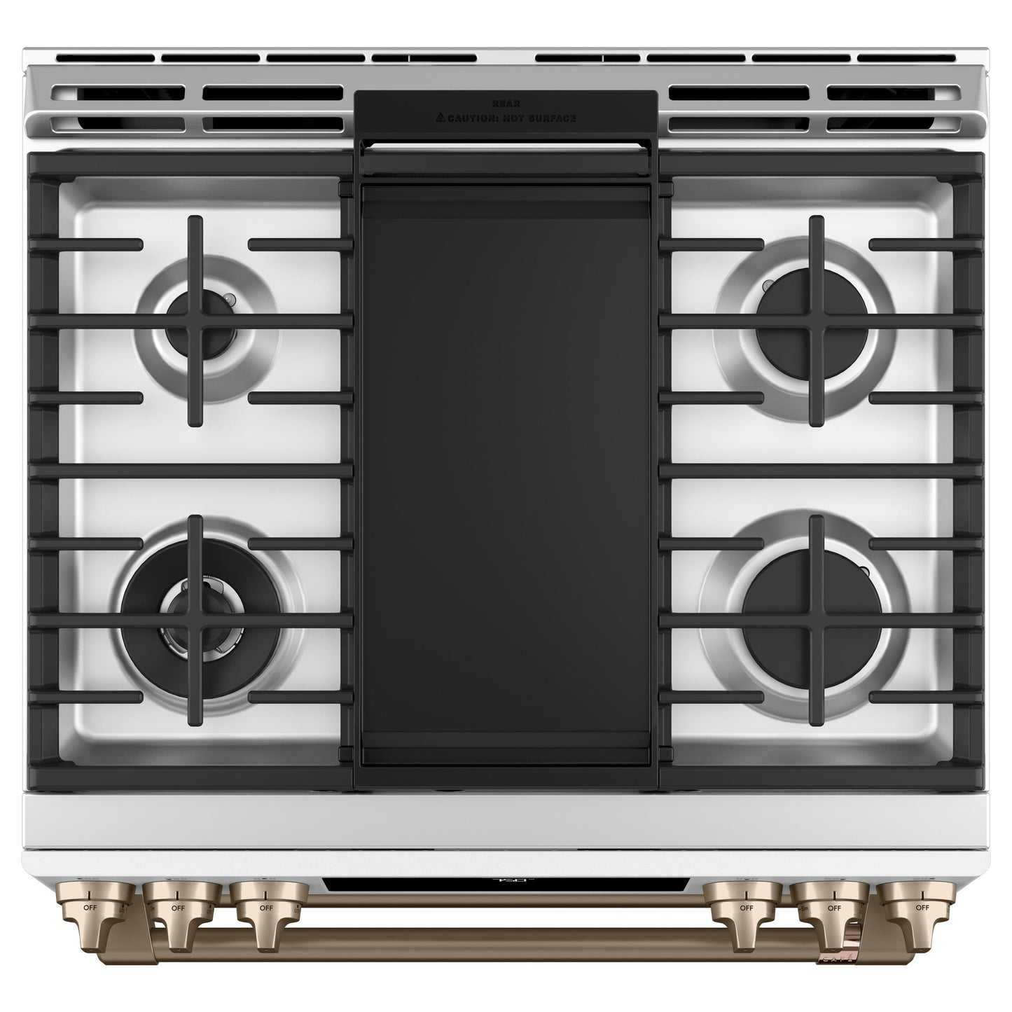  Café 30-inch Slide-in Gas Double Oven Range with Convection Technology CGS750P4MW2 IMAGE 4