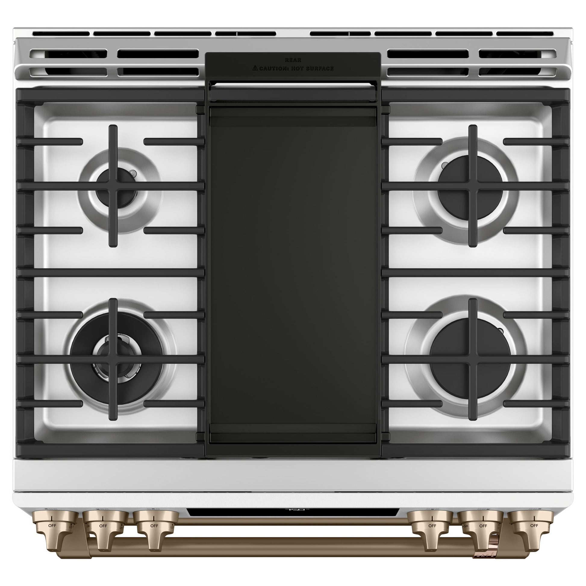  Café 30-inch Slide-in Gas Double Oven Range with Convection Technology CGS750P4MW2 IMAGE 4