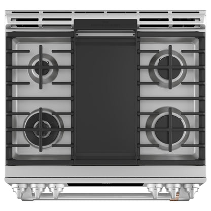  Café 30-inch Slide-in Dual-Fuel Range with Convection Technology C2S900P2MS1 IMAGE 4