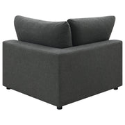 Sofá modular seccional tapizado Serene en beige
