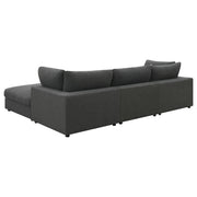 Sofá modular seccional tapizado Serene en beige