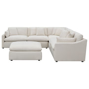 Sofá modular seccional tapizado Hobson color carbón
