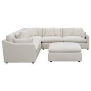 Sofá modular seccional tapizado Hobson color carbón