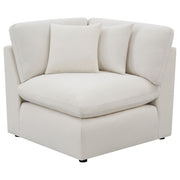 Sofá modular seccional tapizado Hobson color carbón