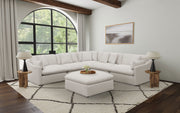 Hobson Square Upholstered Ottoman Charcoal