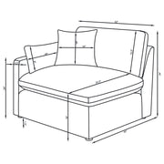 Hobson Upholstered Modular Sectional Sofa