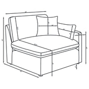 Hobson Upholstered Modular Sectional Sofa