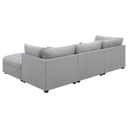 Cambria Upholstered Modular Sectional Sofa Grey