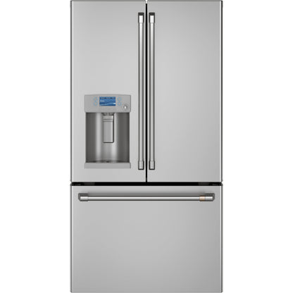  Café 36-inch, 27.8 cu.ft. Freestanding French 3-Door Refrigerator with External Water and ice Dispensing System CFE28TP2MS1 IMAGE 1