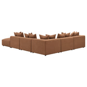 Seccional modular tapizado Jennifer gris