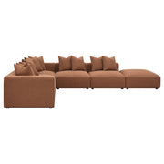 Seccional modular tapizado Jennifer gris