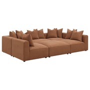 Seccional modular tapizado Jennifer gris