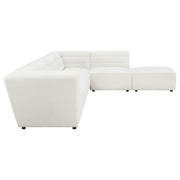 Sofá modular seccional tapizado Sunny color carbón