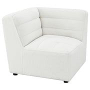 Sofá modular seccional tapizado Sunny color carbón