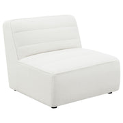 Silla tapizada sin brazos Sunny Natural