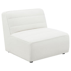 Silla tapizada sin brazos Sunny Natural