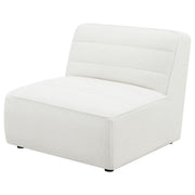 Silla tapizada sin brazos Sunny Natural
