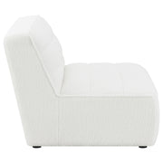 Silla tapizada sin brazos Sunny Natural