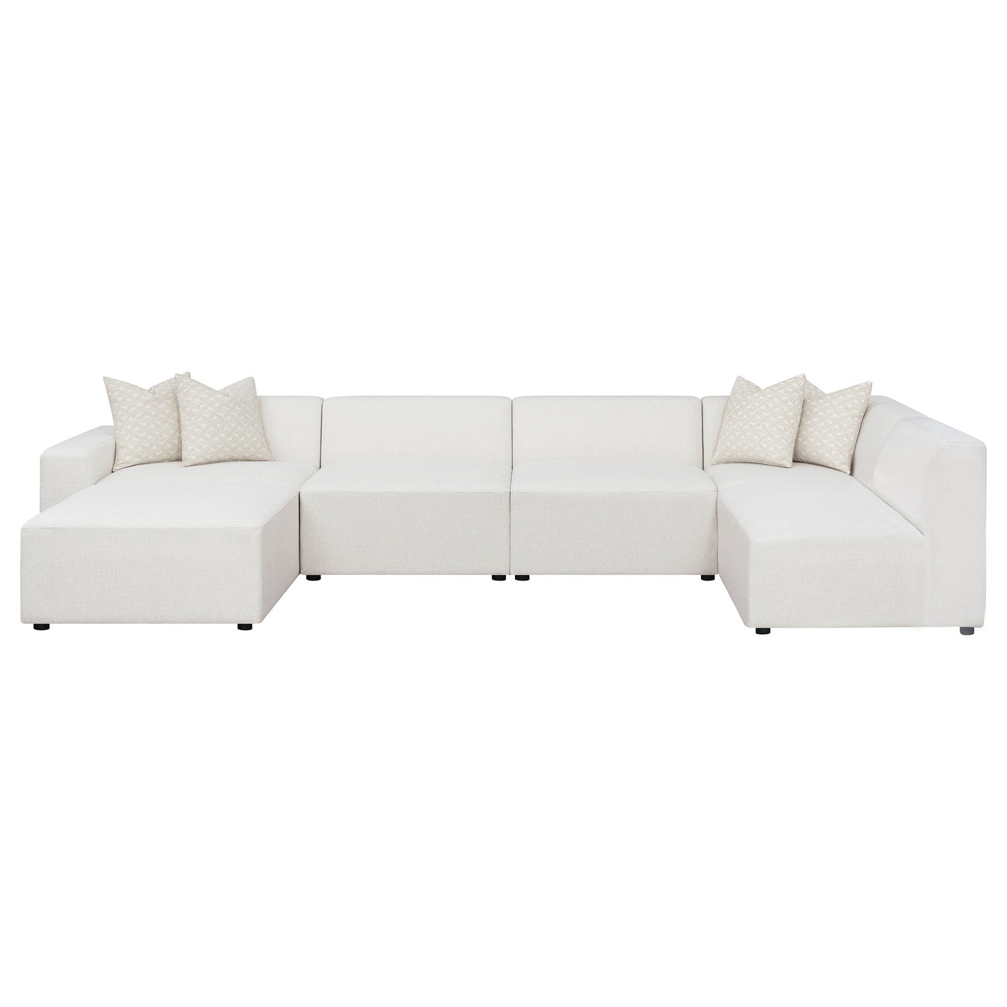 Freddie Upholstered Modular Sectional Sofa Pearl