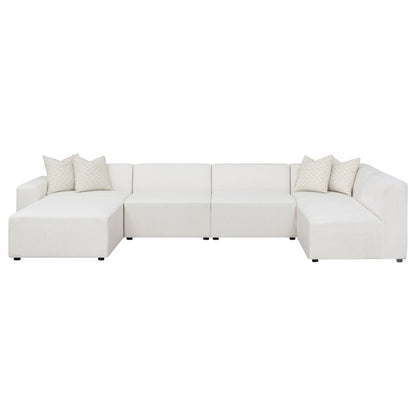 Freddie Upholstered Modular Sectional Sofa Pearl