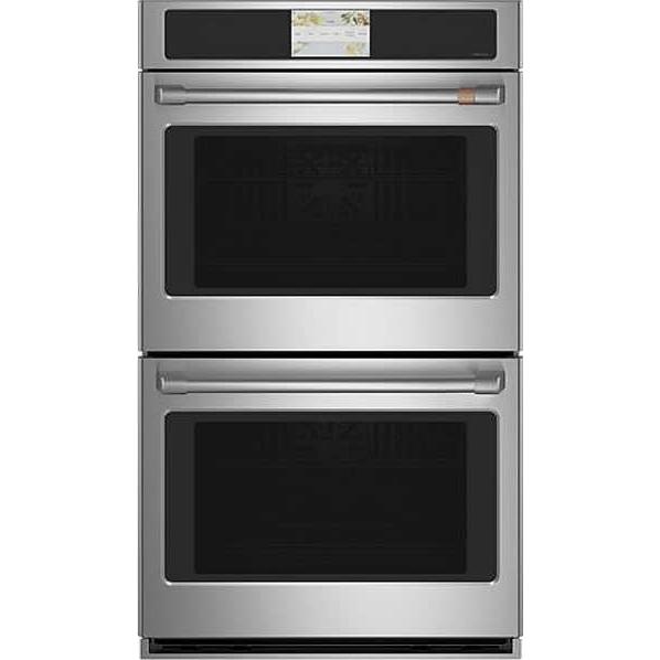  Café 30-inch, 10.0 cu.ft. Built-in Double Wall Oven with WiFi Connect CTD70DP2NS1 IMAGE 1