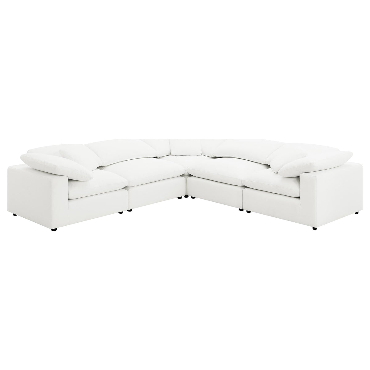 Seccional modular tapizado Raleigh Boucle gris
