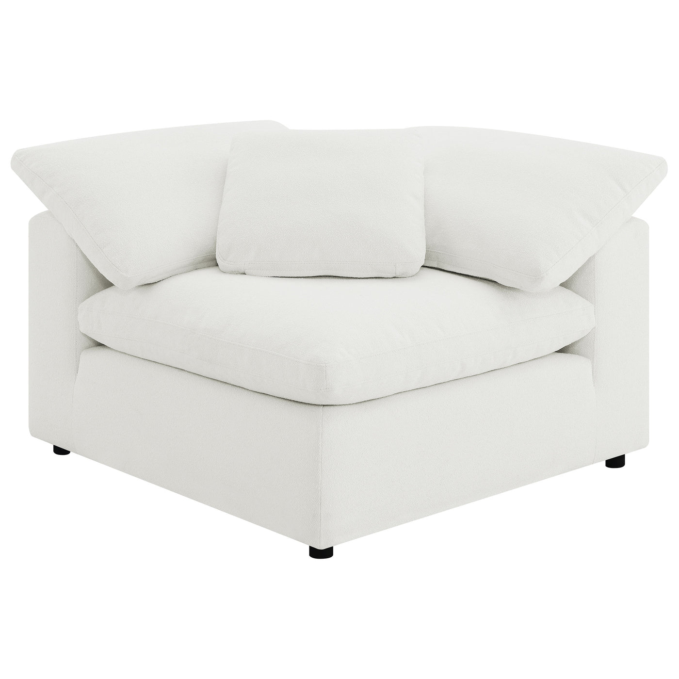 Raleigh Boucle Upholstered Corner Chair