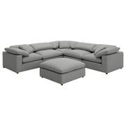 Seccional modular tapizado Raleigh Boucle gris