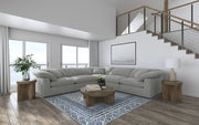 Seccional modular tapizado Raleigh Boucle gris